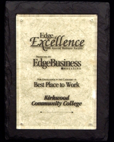 The best place to work award.
